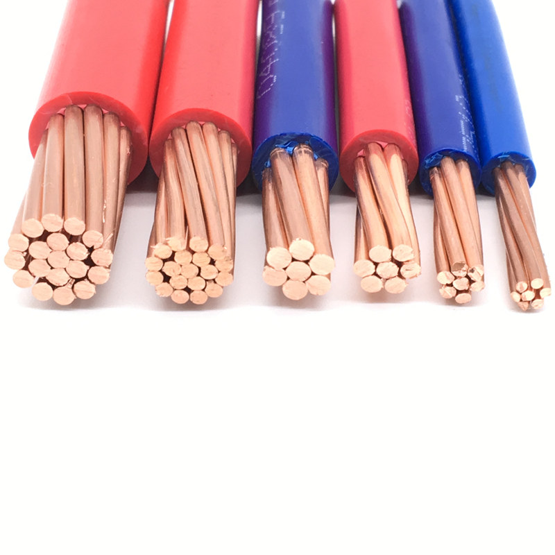 工程塑铜电线BV 95 0 1 15 平方单芯线铜芯单股硬电缆