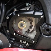 改装 追 小链条盖黄龙左边齿轮盖保护罩 赛 适用钱江