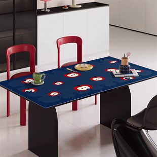 拼布秀in皮革桌垫防水防油免洗茶几垫定制餐垫裁剪法式复古