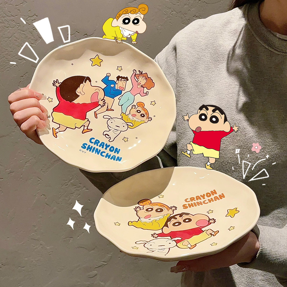 小新盘子家用陶瓷圆盘早餐盘图片