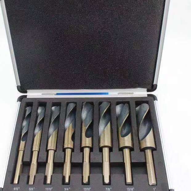 8PC黑白等柄麻花钻/8PC小柄/8件套三角柄/1/2柄钻头电钻