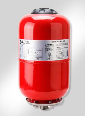 ACOL安巢12L-24L立式蓬胀罐定压罐水箱稳压罐不锈钢法兰热泵配套