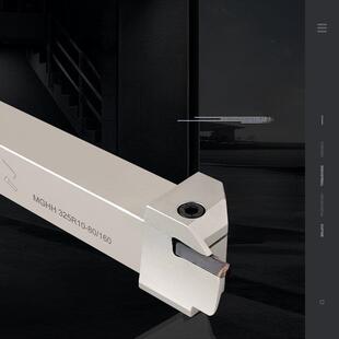 Mghh320R/425端面浅槽扣槽刀架