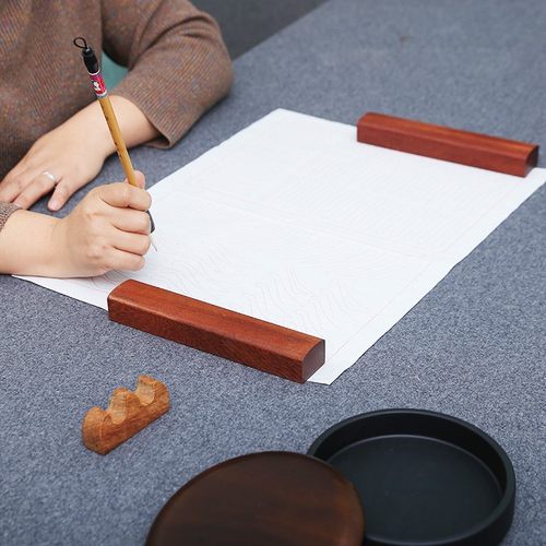书法专用镇尺书画压纸实木镇纸