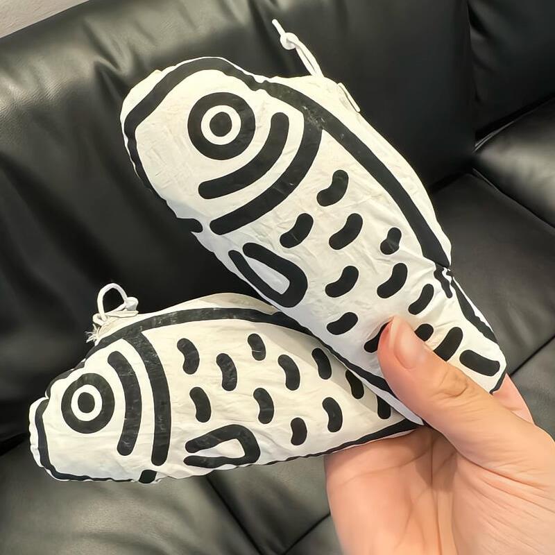 搞怪可爱折叠购物袋大容量便携超市买菜环保结实耐用手提收纳袋子