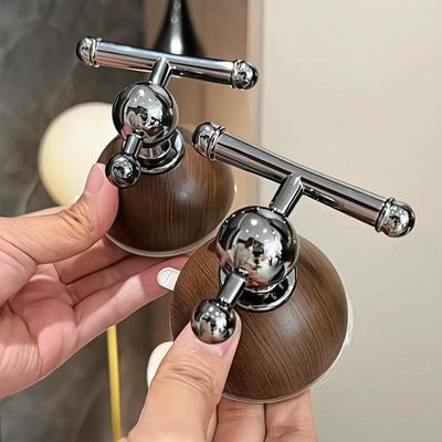 中古风吸盘拉手玻璃门柜门强力免打孔移门无痕手柄抽屉多功能挂钩