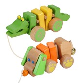 宝宝学步车幼儿园岁小孩子早教益智男孩拉绳小狗