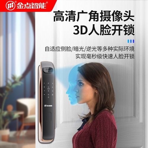 金点原子J2 o MD人脸识别指纹锁家用防盗门智能成都当天安装