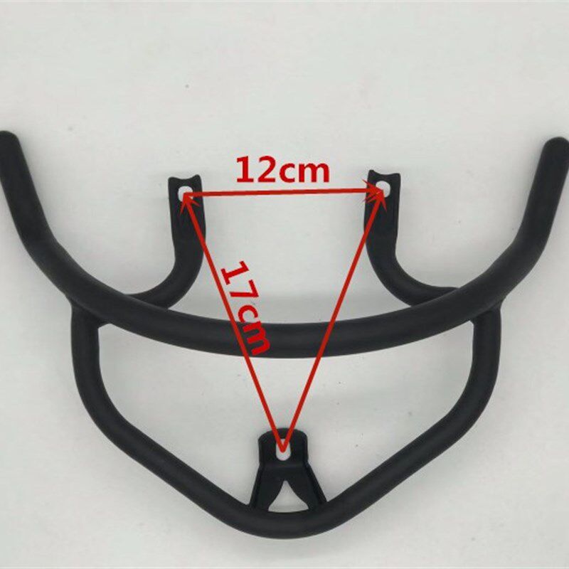 复古款电摩新款小龟王电动车后货架 加长小龟王代代后扶手改装