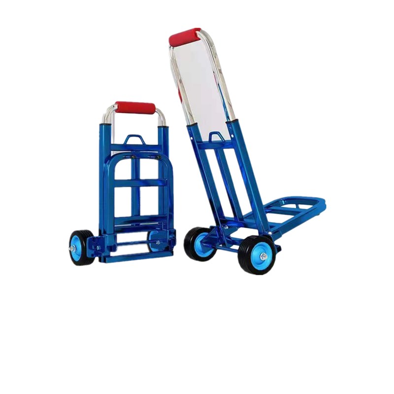 折叠拉杆车家用搬运拖车买菜购物车拉货手推车行李小拉车便携式