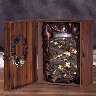 山野珍品礼品盒档羊肚菌礼盒木盒羊肚菌土特产包装盒