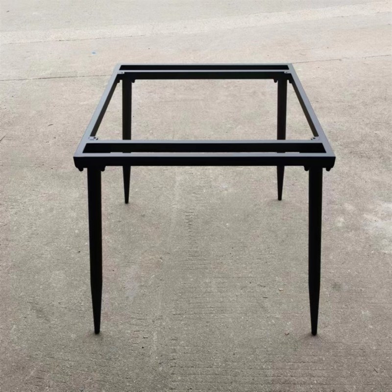 定制铁艺岩板桌腿支架金属大理石桌子腿大板桌桌脚茶几桌架餐桌脚