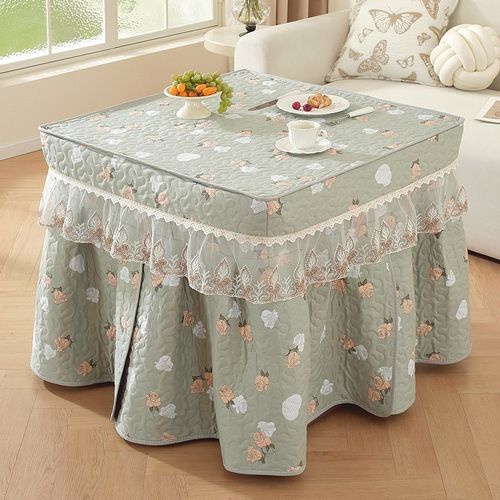 定制烤火桌子罩新电炉罩桌布冬季加厚取暖被电烤炉烤火炉罩