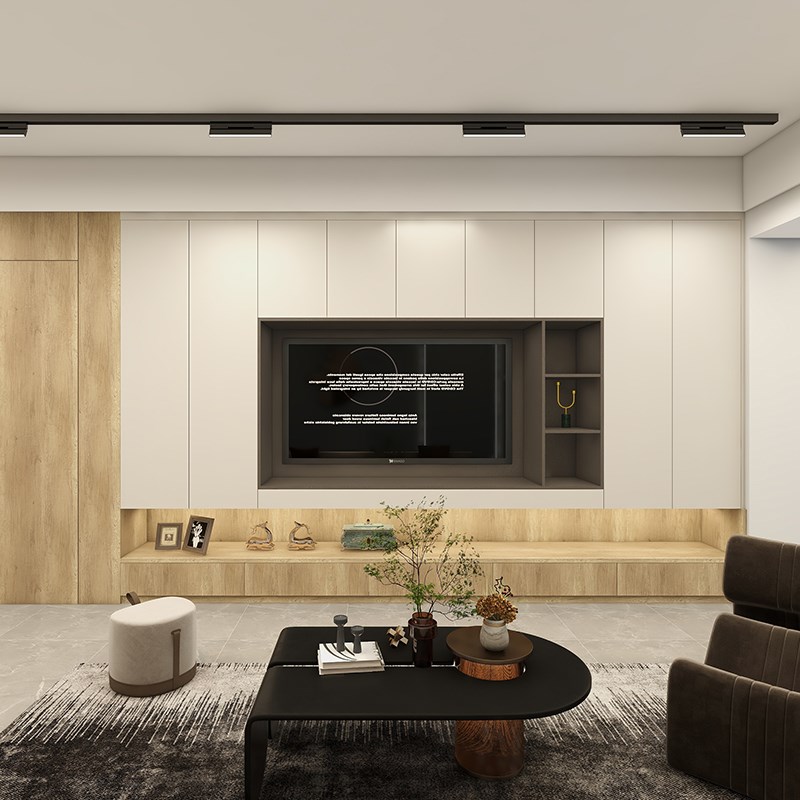 兔宝宝全屋定制柜子衣帽间小户型开放式柜走入式衣柜家具