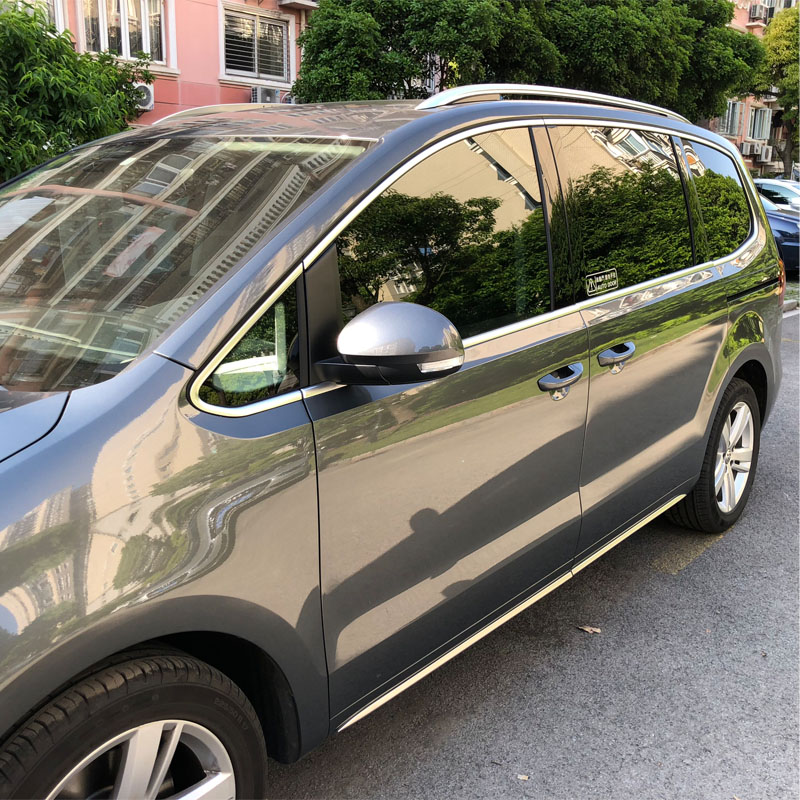 适配大众夏朗车身饰条不锈钢门边条夏朗车门防擦条防撞条装饰线条