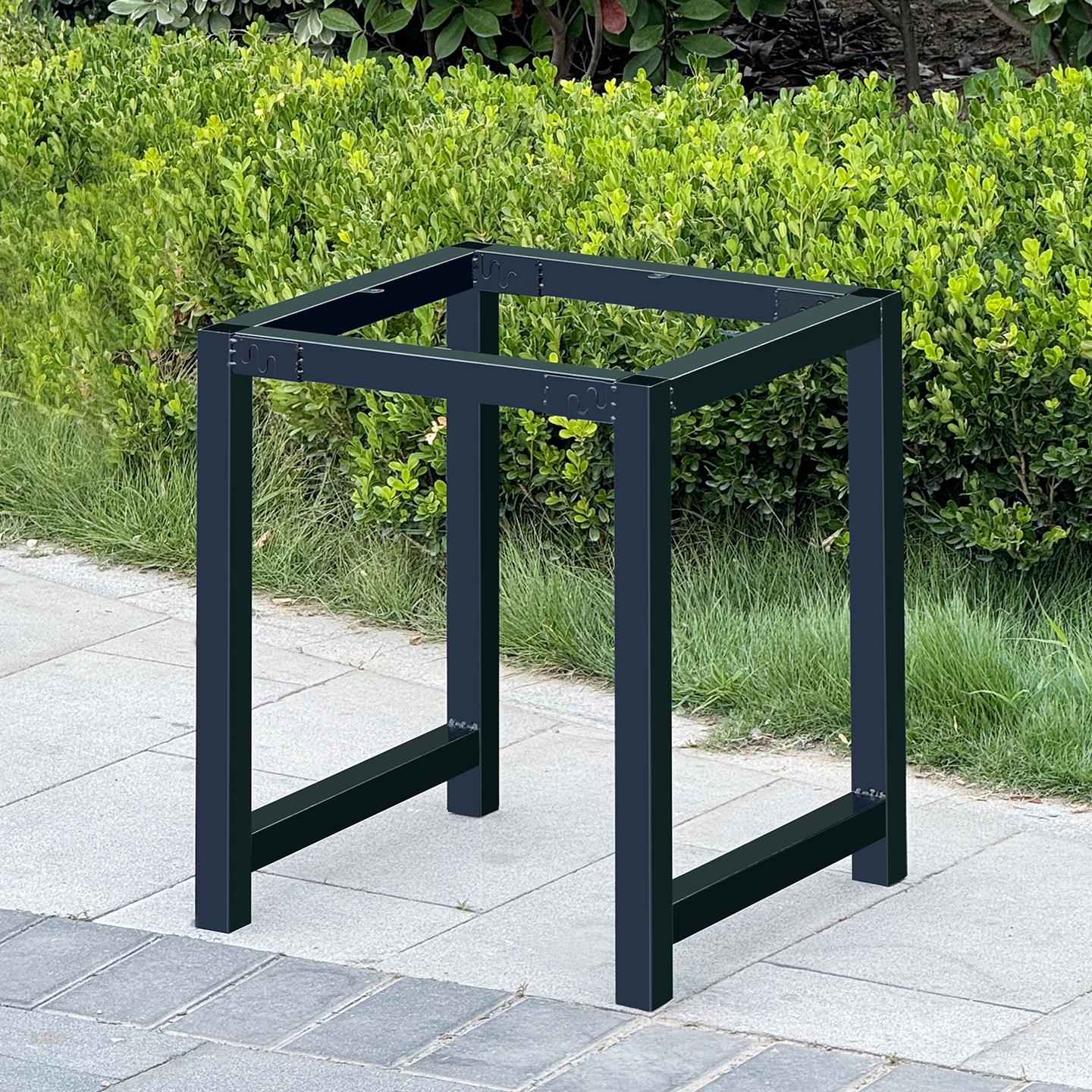 正方形桌子腿支架 桌架 桌腿钢架 餐桌腿架 台面支撑架 桌子架子