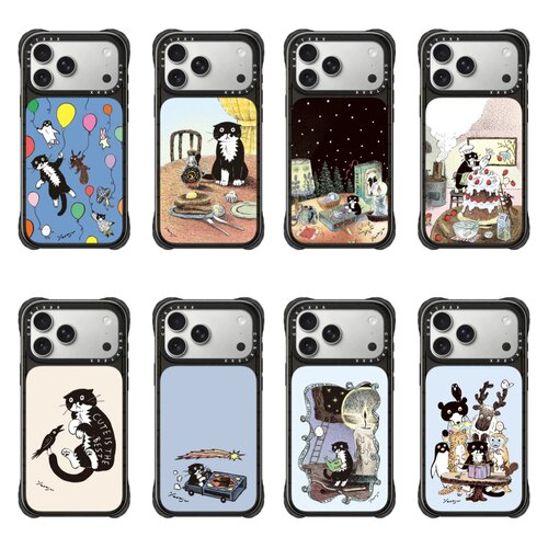 四角防摔MO 的空中奇遇冰川蓝适用苹果iPhone18/17/ProMax磁吸小众独特艺术感少女感手机壳防摔保护套MagSafe