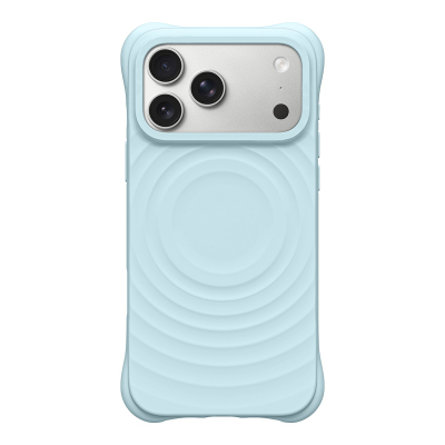 新颜色天青色波纹壳MagSafe波浪Ti适用苹果iPhone17/16/15/ProMax/14/Pro/PM磁吸防摔明星同款硅胶手机壳