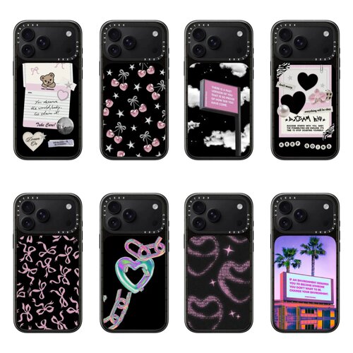Y2K Pink Rebel 千禧粉叛 适用于苹果iPhone18/17ProMax磁吸亚文化小众艺术个性潮酷手机壳防摔保护套MagSafe