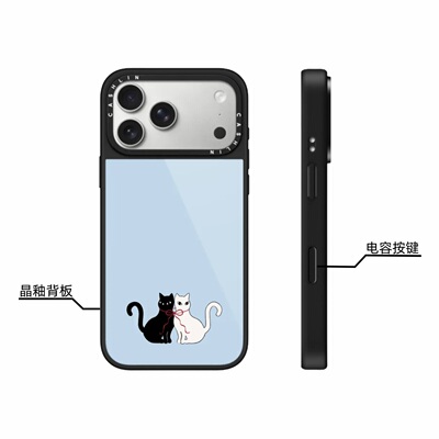 CASE缤纷纸屑适用iPhone苹果17promax手机壳星宇橙色16promax/15可爱14/13plus/12MagSafe磁吸壳华强北