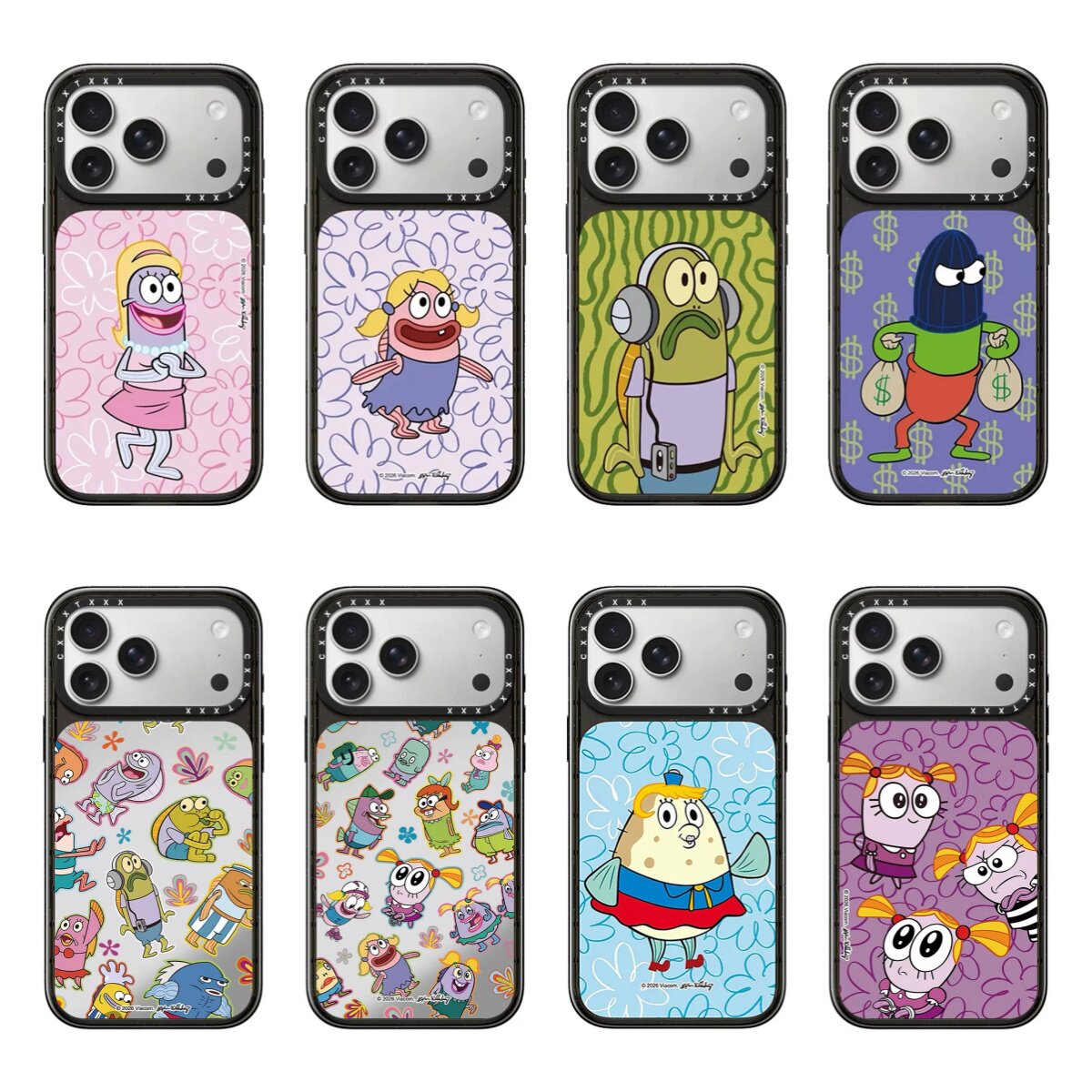 比奇堡金钱泡泡海底狂欢冰川蓝适用苹果iPhone18/17/ProMax/磁吸少女感元气潮趣耐看手机壳防摔保护套MagSafe