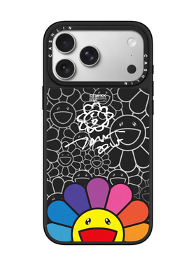 村上隆3第三弹适用iPhone苹果17promax /16手机壳艺术家限定14promax/15/16plus13proMagSafe磁吸壳