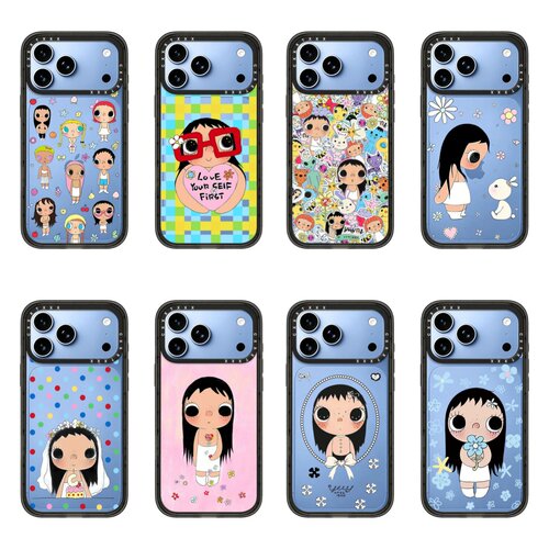 yuy玉小玉小众艺术适用于苹果iPhone18/17ProMax治愈卡通16promax磁吸手机壳15pro防摔14/13pro保护套MagSafe