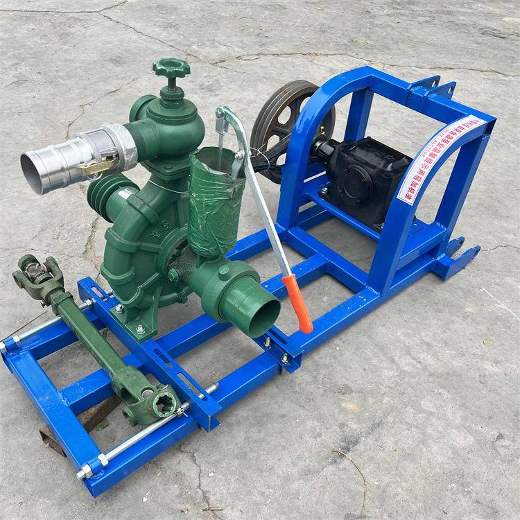 拖拉机后悬挂300高压喷灌泵扬程140流量180带微喷滴灌转盘机