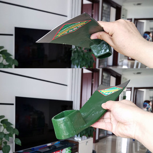 军印全钢一体锻打锄头翻地荒山垦农具农用挖笋种菜除草锰钢