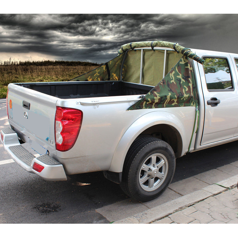 长城炮欧版风骏7皮卡车后箱帐篷布帆布棚布后箱盖