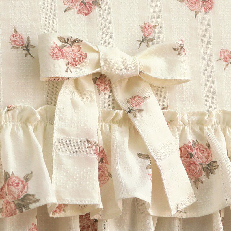 空调罩挂机式防尘罩法式田园布艺定制机用