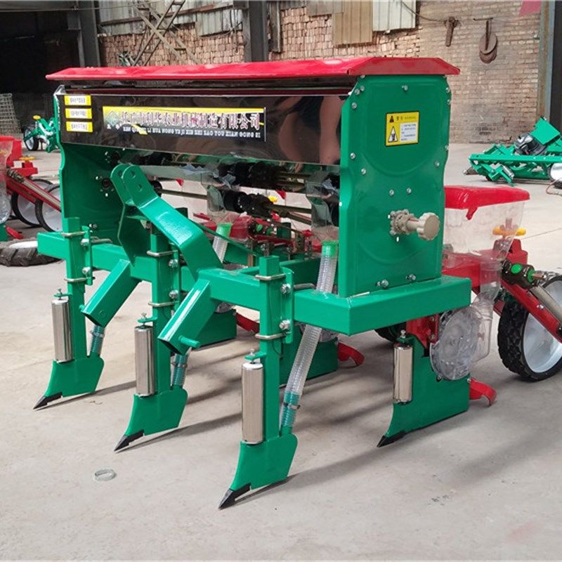 新款玉米播种机 2行行行免耕播种四轮拖拉机带玉米精量播种机器