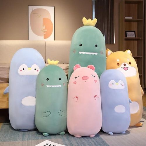 拆洗恐龙长条抱枕毛绒公仔抱着床上夹腿睡觉布娃娃玩偶女生