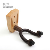 朗汀榉木实木吉他挂钩古典电吉他墙壁吊架乌丽丽小提琴琴架