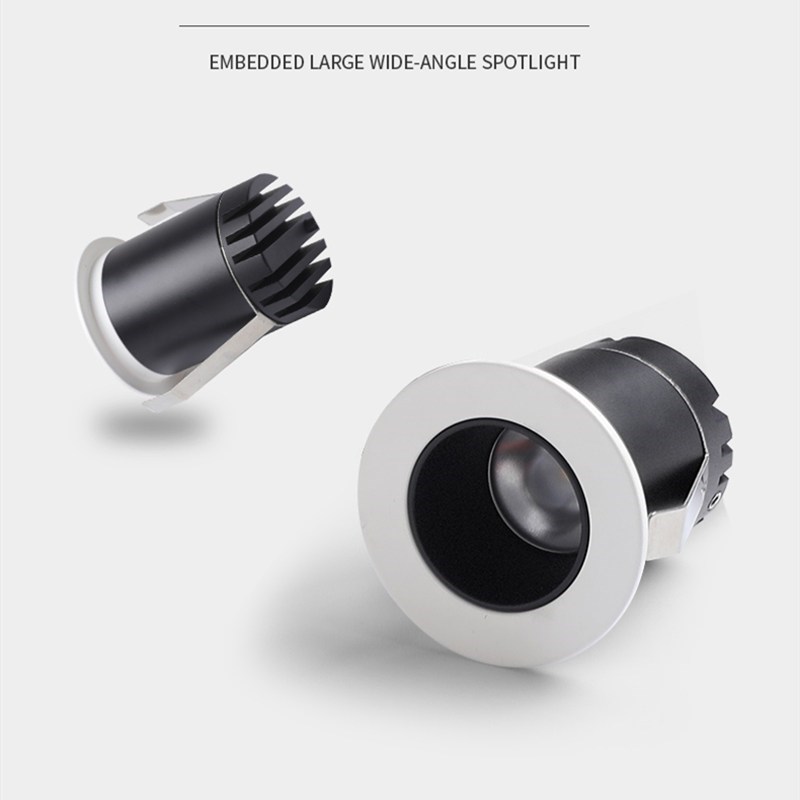 led迷你小射灯嵌入式满天星射灯小孔天花灯1w瓦孔mm5公分