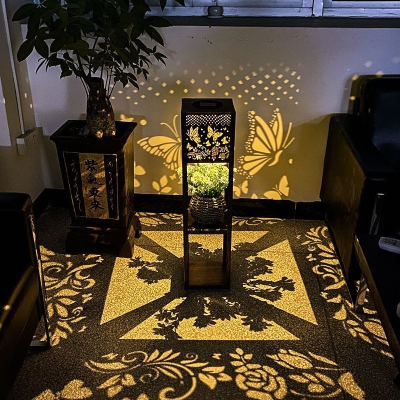 新款太阳能花架落地灯花园庭院装饰户外阳台布置氛围灯景观灯