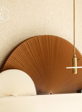 十八纸风琴纸扇中国风装饰摆件文化墙甜品台场景布置新中式墙面扇