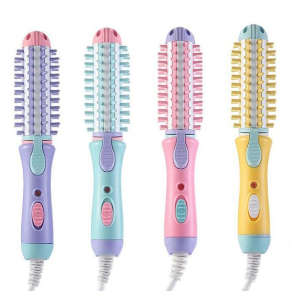 韩版迷你卷发棒二合一陶瓷卷发器直卷两用刘海内扣夹板