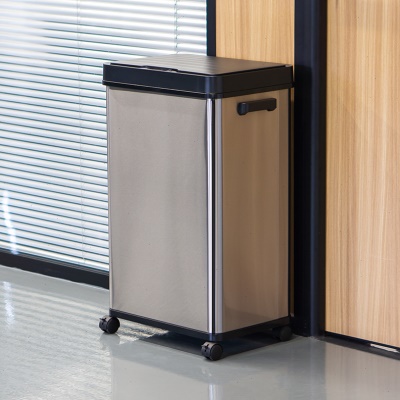 智能感应分类68L垃圾桶家用商用厨房客厅公室带盖大容量