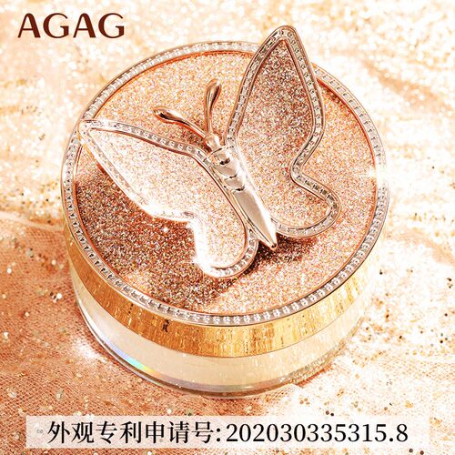 蝴蝶结散粉控油持久正品