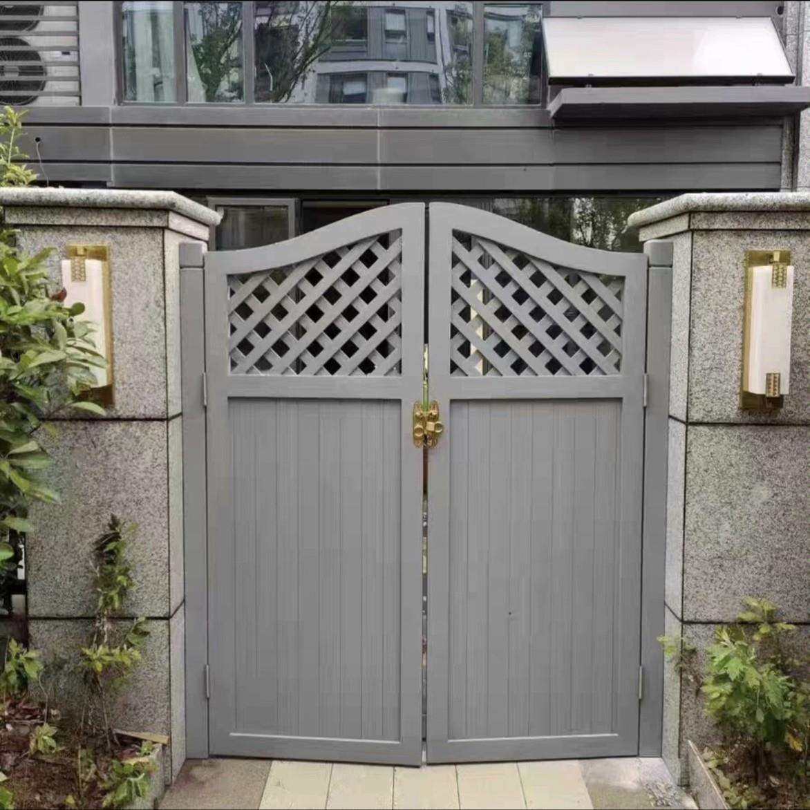 花园入户门院子门防腐木门户外庭院门别墅花园阳台围墙篱笆围栏门