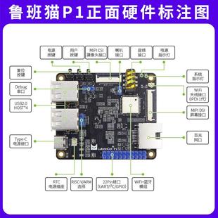 ARM C906 野火鲁板猫P1卡片电脑算能SG2000开发板Linux学习RISC