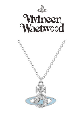 土星星星项链高级感轻奢锁骨链