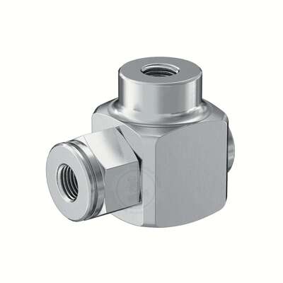 NPT Female 耐高压316不锈钢旋转形 90°弯头 114P118