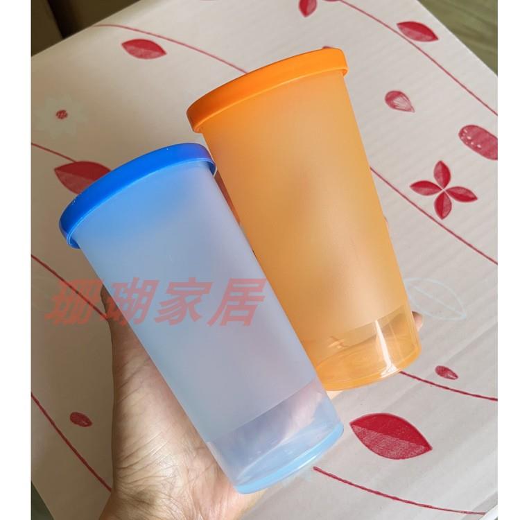 特百惠正品270ml好运杯平盖水杯/140/170ml彩运防漏随身杯密封杯