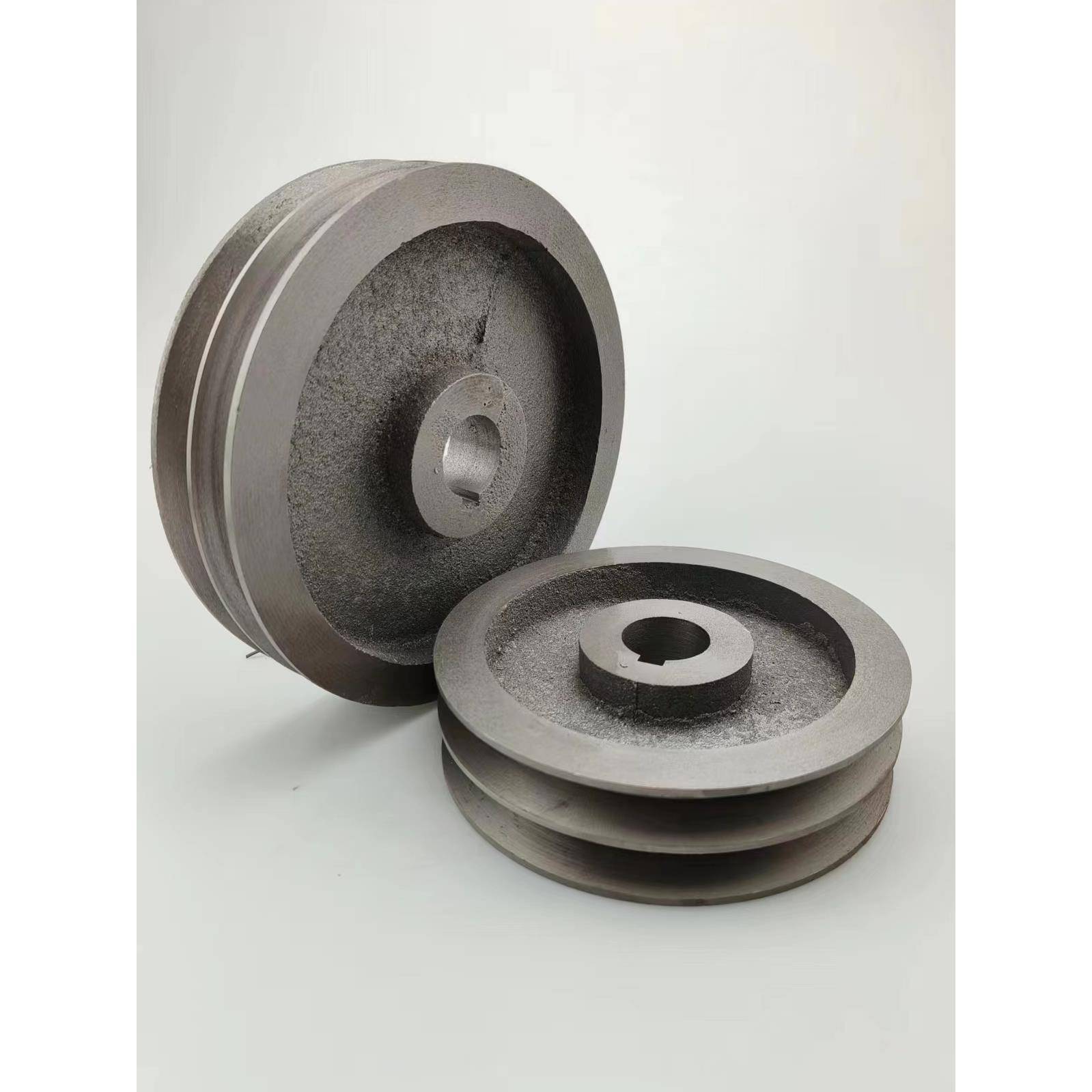 加厚b型双槽皮带轮标准轻型加厚中标准110-200铸铁件传动件B2皮带