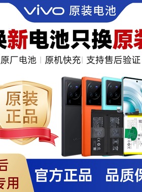 正品vivoX30/50/60/70/21/27Pro/80/90/S6/Y70s/51s原装手机电池
