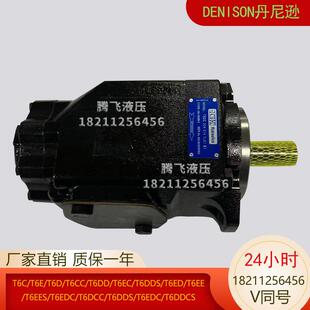 T6E 1L01 B1派克丹尼逊双联叶片泵T6EDC C100 1R00 024 T6DC 014