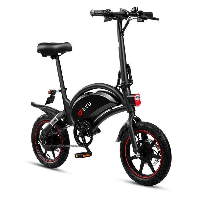 大鱼电动单车新国标女士小型新款成人折叠亲子车锂电迷你代步D2C