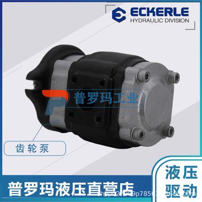 德国艾可勒ECKERLE齿轮泵 EIPC3-020RK23-1X 注塑机伺服液压油泵